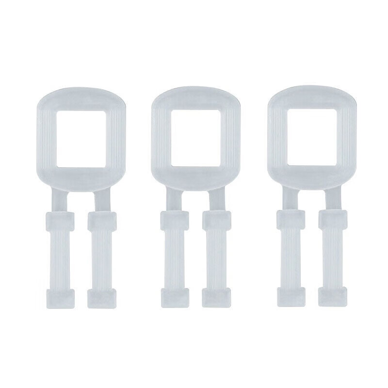 Bingyu BYT-341 Anti-slip hand-pull PP plastic packing buckle Packing buckle A (13mm*15mm hole) (200 pieces)