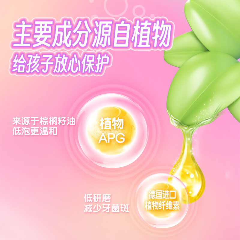 Cold acid Lingbeile anti-moth push-type children's toothpaste 2-12 years old Ultraman My Little Pony micro-fluoride formula root anti-moth My Little Pony (strawberry milkshake flavor) 120g*1 bottle