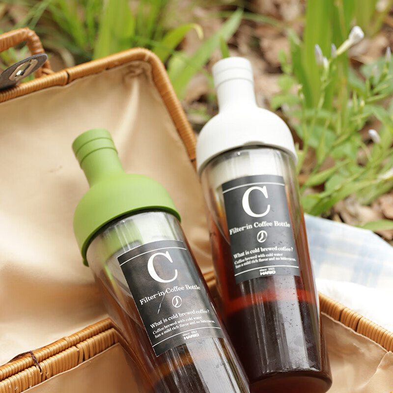 HARIO cold brew coffee pot heat-resistant glass cold brew pot with filter coffee cold brew pot cold brew glass pot 650ml