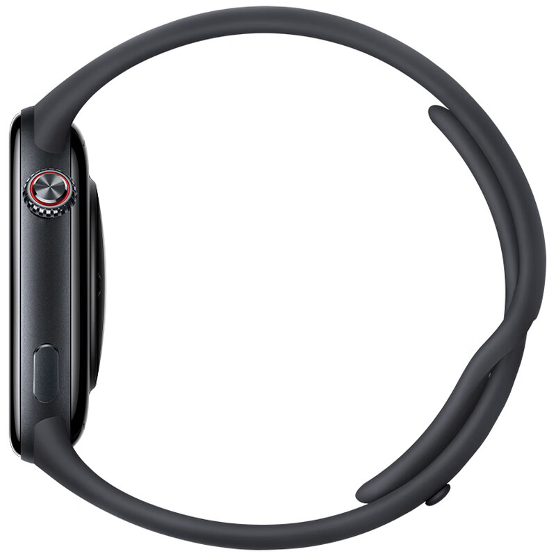 Vivo WATCH 5 new smart watch, Blue River operating system, ultra-light watch body, 22 days of long battery life, professional AI running guidance, 100+ sports modes, Chenye black, Bluetooth version, soft rubber