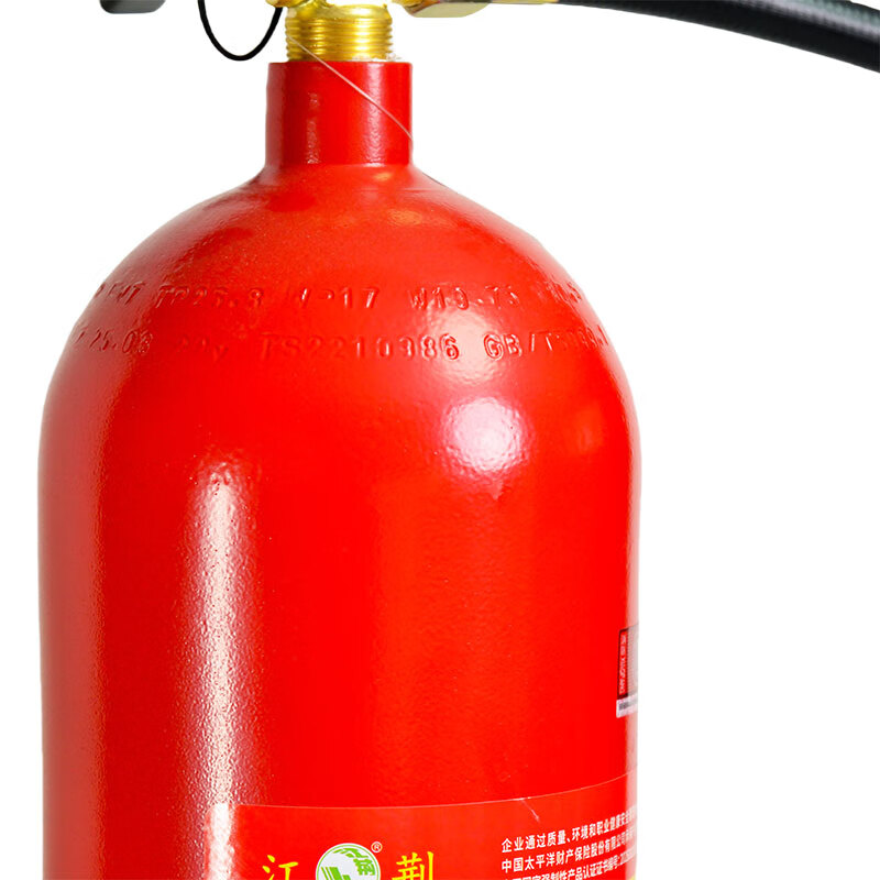 Jiangjing 25-year new national standard portable carbon dioxide fire extinguisher 5KG archives museum use MT/BE5 5kg carbon dioxide carbon dioxide 5kg