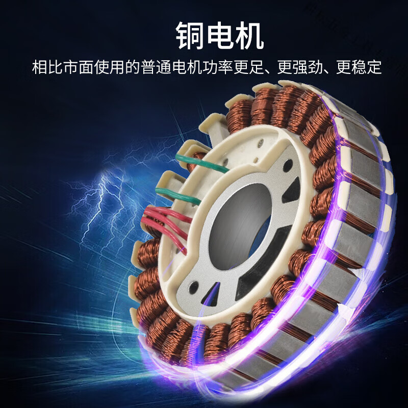 Yutairui portable gasoline generator 1000w 220v household small bass mini outdoor low bass car generator ordinary 600W 17kg