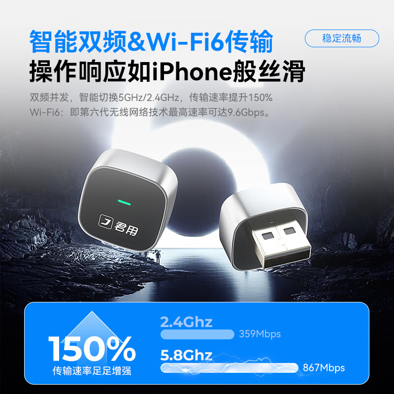 You use Apple wireless CarPlay interconnection box navigation music box Type-C MC2