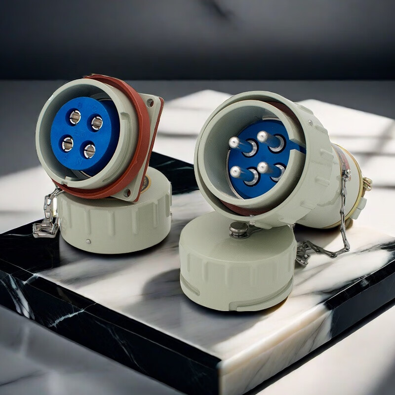 Yueqing explosion-proof plug three-phase five-pole 60YT-5J socket aviation pin connector 15GZ-5K fixed complete set YT/GZ including pins 300A three-phase five-pole-5 core
