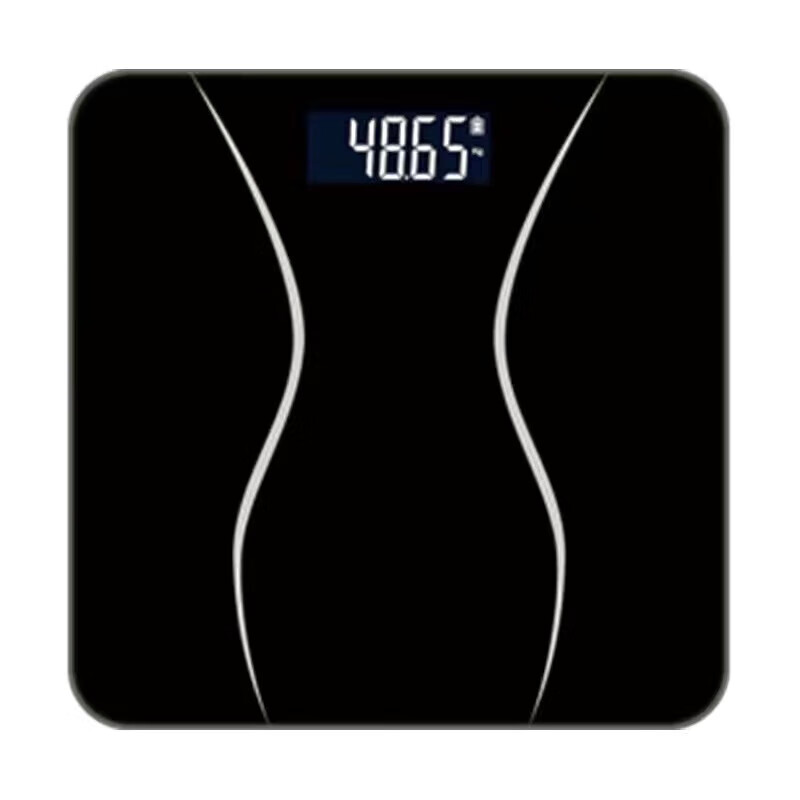 Body weight scale smart body fat scale electronic scale human body small human body home precision charging weight loss special body scale precision body fat scale battery model pearl white