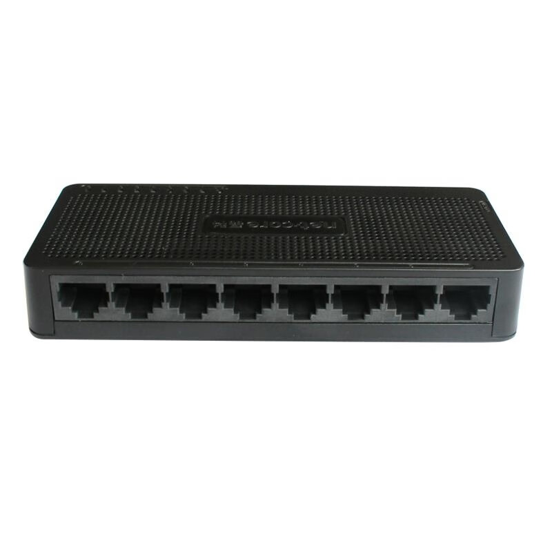 Leike second-hand Leike household 5-port 8-port 16-port network switch splitter plug-and-play 100M school dormitory monitoring second-hand Leike 5-port 100M new model + power supply second-hand
