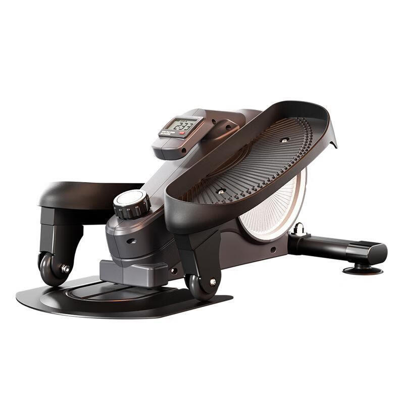 Schneider door-to-door magnetically controlled mini elliptical machine for home fitness small spacewalker stepper that does not take up space magnetically controlled elliptical machine fashionable 8-speed/grey