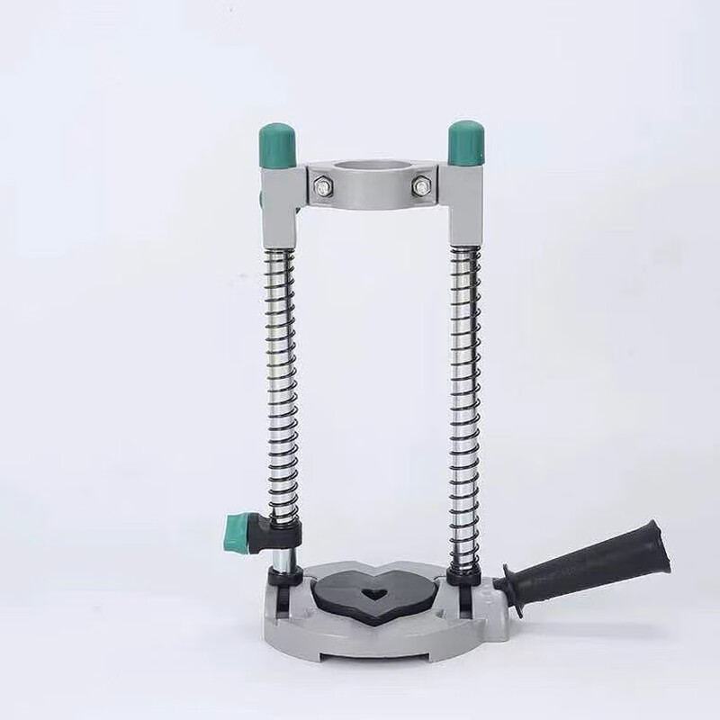 Electric drill stand, rechargeable hand drill, bench drill, lithium electric drill drilling tool, vertical positioning drilling auxiliary tool, upgraded stand + dust cover + vacuum cleaner