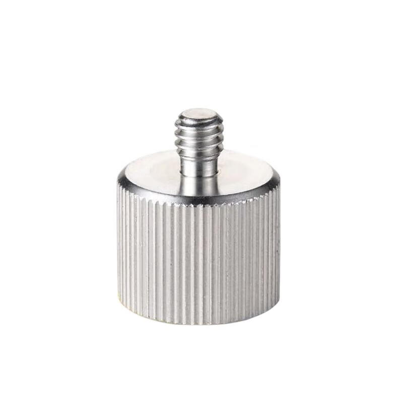 Level tripod bracket adapter large to small conversion head 5/8 to 1/4 screw 12-wire level connector 5/8 to 1/4 conversion head (large to small) two