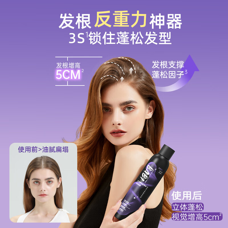 BABI Styling Spray Travel Size Men's Hairspray Spray Fluffy High Top Ladies Long-lasting New Year's Gift 100ml*1