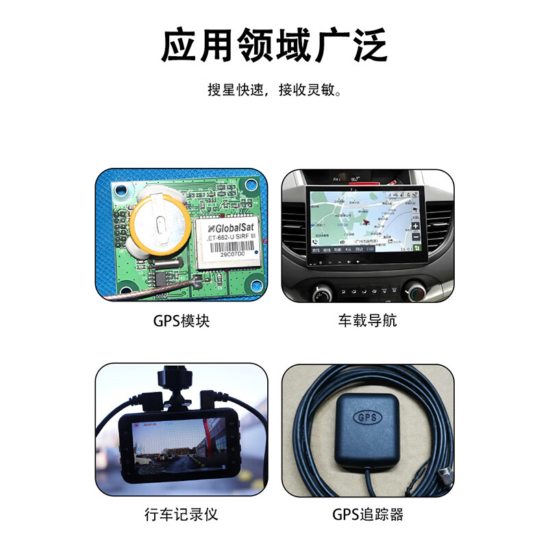 Fengyingzi GPS+Beidou vehicle-mounted dual-mode antenna car navigation RTK high-precision positioning module amplifier for truck use-FAKRA-C 3 meters FYZ-RT-X12