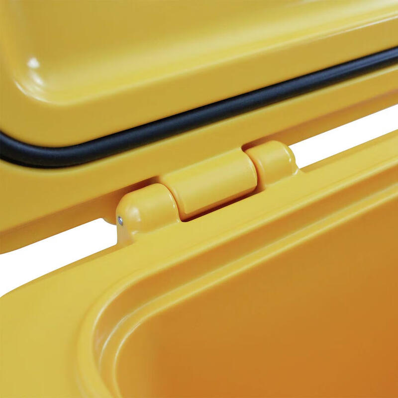 DeWalt 25-quart rotary molded cooler, yellow