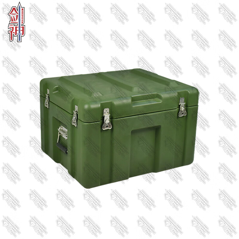 Jianshen rotational molding box 600*500*400mm (shipped from Beijing warehouse) single handle storage box equipment box transport box equipment box