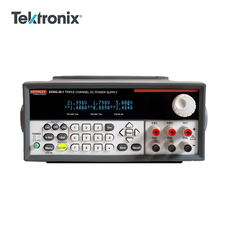 TEKTRONIX Dual-channel programmable DC power supply 2220G-30-12231A-30-3 2230-30-1