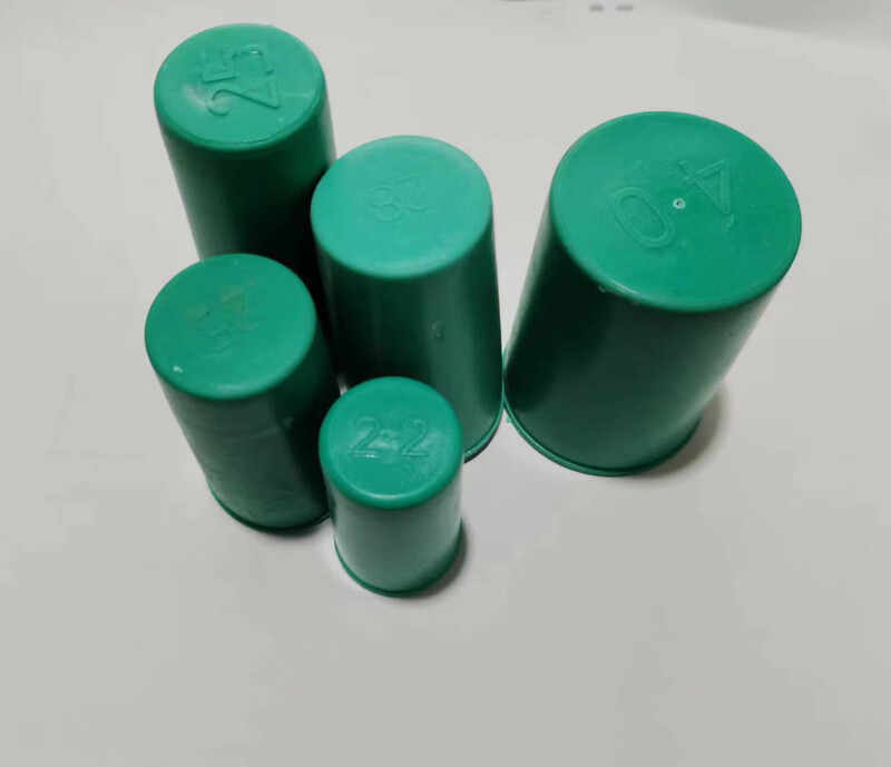 Tiandu extended steel bar protective cap threaded protective sleeve steel bar sleeve cap steel bar protective sleeve steel bar wire head extended protective sleeve 32 extra long protective cap 8 cm 1000 pieces