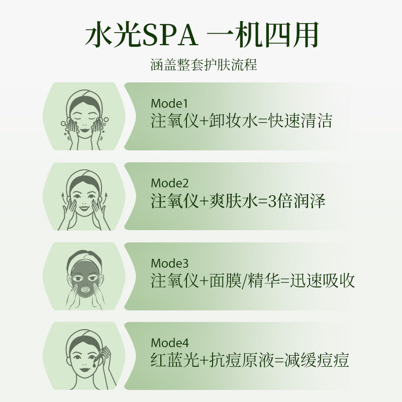 KONKA Oxygen Injection Instrument Nano Spray Household Handheld Hydrating Beauty Instrument Facial Wet Steaming Facial Introduction Instrument Portable Facial Sprayer Water Light Skin Birthday Gift Valentine's Day Gift for Girlfriend Pearl White High Pressure Oxygen Injection Instrument - Can Spray Toner Essence