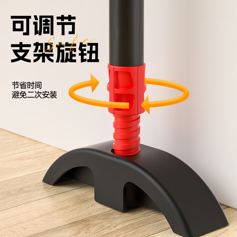 XTEP household horizontal bar indoor pull-ups for children and adults punch-free reinforced door sports fitness equipment long