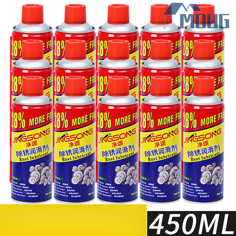 Rust remover, anti-rust lubricant, car screw bolt loosening agent, stainless steel, iron metal, powerful rust removal and lubrication, universal, 15 bottles shipped, free shipping