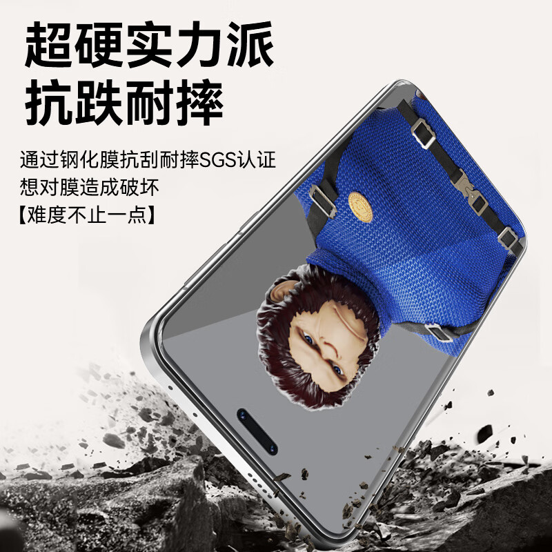 BLUEO 3 times scratch resistant, suitable for Honor magic7pro tempered film, Magic7rsr Porsche mobile phone film, 3D full glue crystal dust-free warehouse anti-fall film, Honor Magic7Pro/RSR Porsche