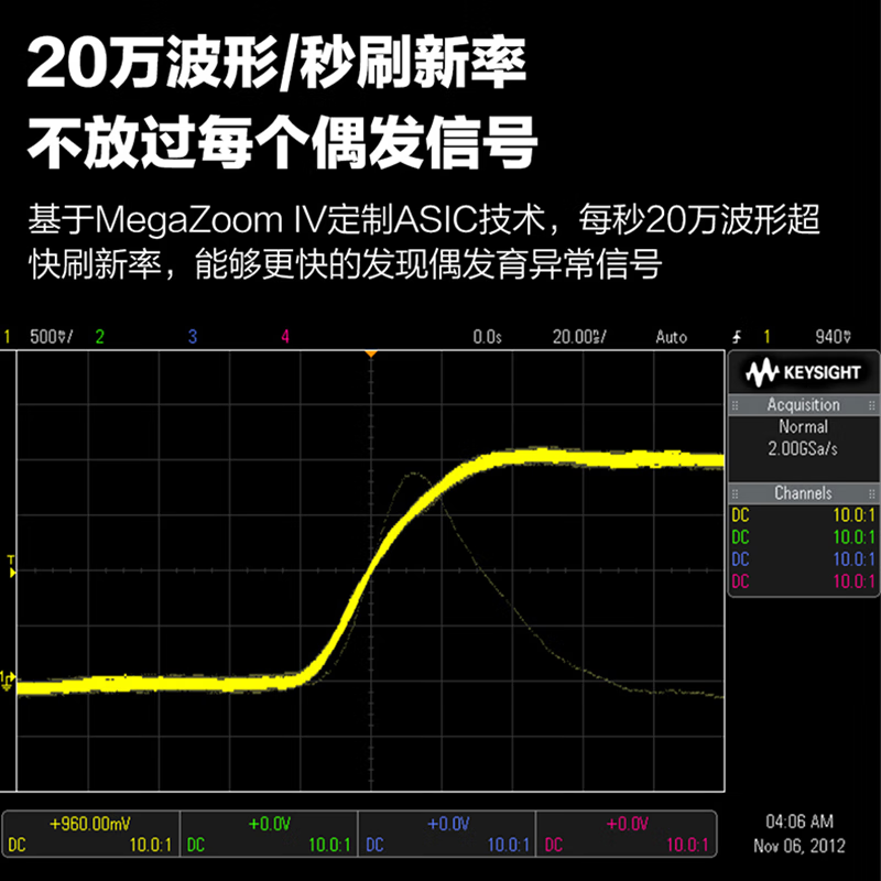 Customized KEYSIGHT digital oscilloscope DSOX1202A/EDUX1052A dual channel DSOX1202G EDUX1052G (50M with signal source)