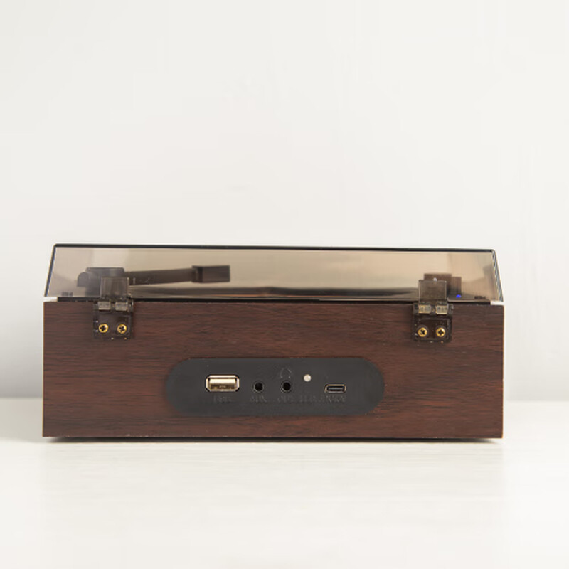 YEARS STAY time and years all-in-one CD player audiophile album player retro CD player record player desktop Bluetooth audio speaker SG1801 walnut birthday gift