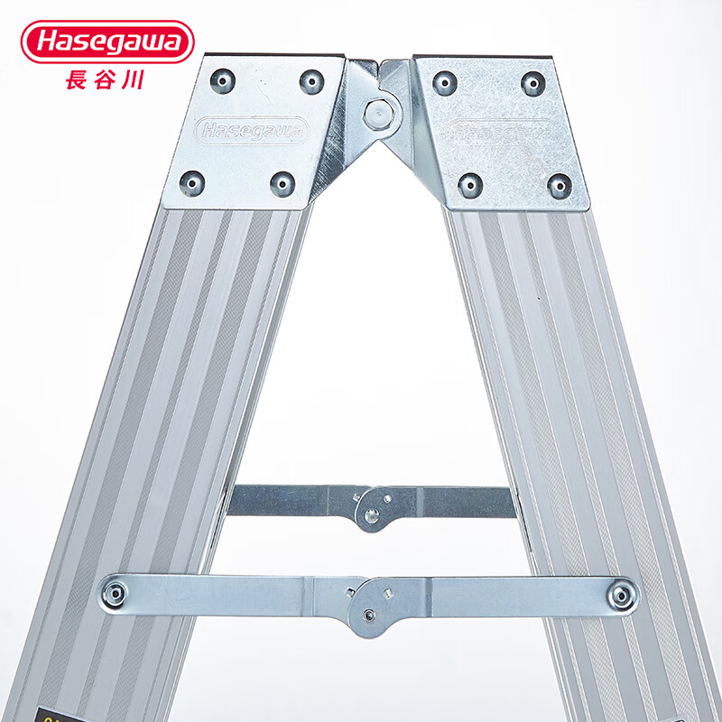 Japan Hasegawa aluminum alloy household ladder thickened double-sided ladder herringbone ladder engineering ladder climbing ladder factory warehouse decoration ladder shelf ladder ZJB ZJB-18