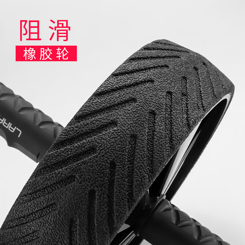 Laura Star New Abdominal Wheel Silent Abdominal Muscle Wheel Home Single Wheel Abdominal Muscles Beginner Abdominal Exercise Black / One Size