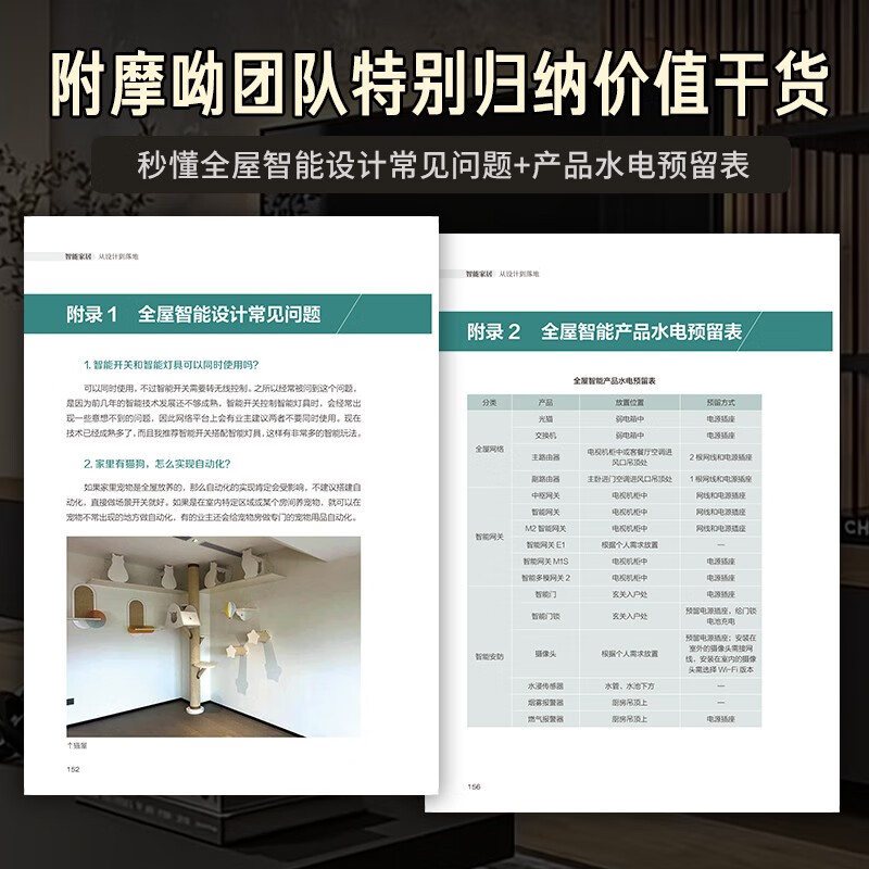 Smart home from design to implementation. This book explains the smart water and electricity reservation of the whole house. It can be installed even if you have no basic knowledge.