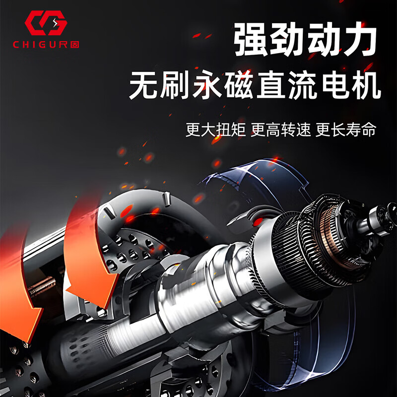 Chigu CG-6631 Lithium Electric Planer 40V 4.0Ah Two Batteries and One Charge Unit Set CG-6631