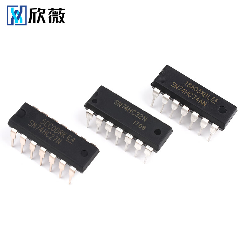 SN74LS20 27 28 30 32 33 51 54 55 73 74N chip MC74HC30 straight SN74LS21DIP-14