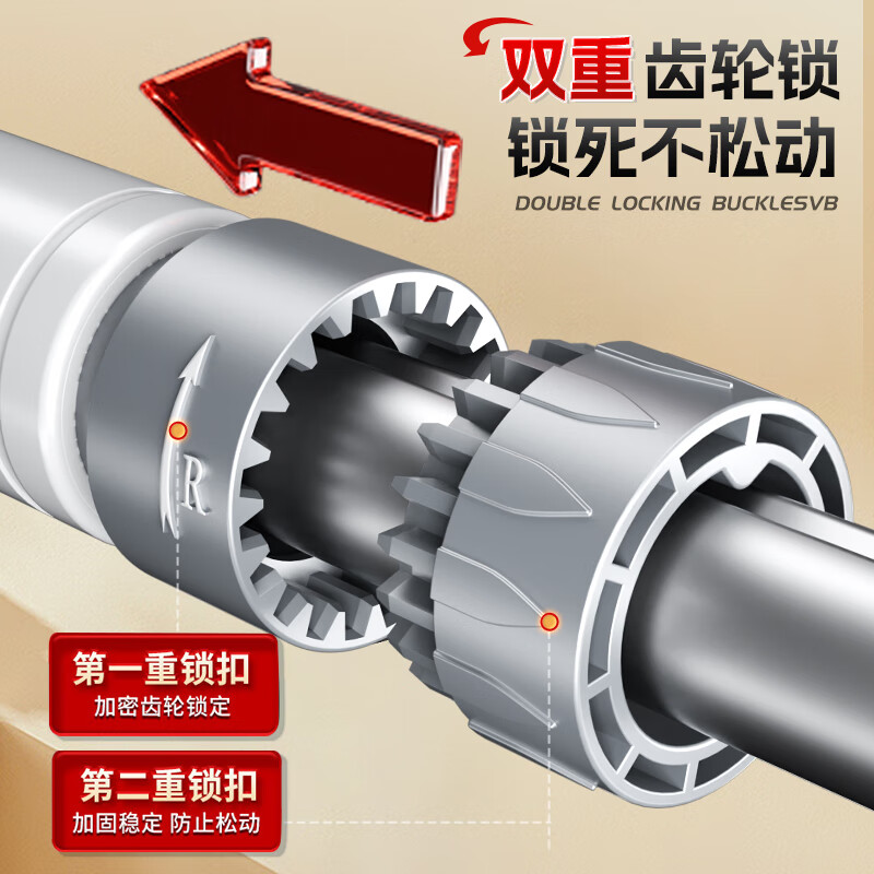 XTEP horizontal bar indoor pull-up device for home adults without punching on the door fitness equipment sports boom anti-slip base-Justable + hanging ring 120-170 Authenticity guaranteed