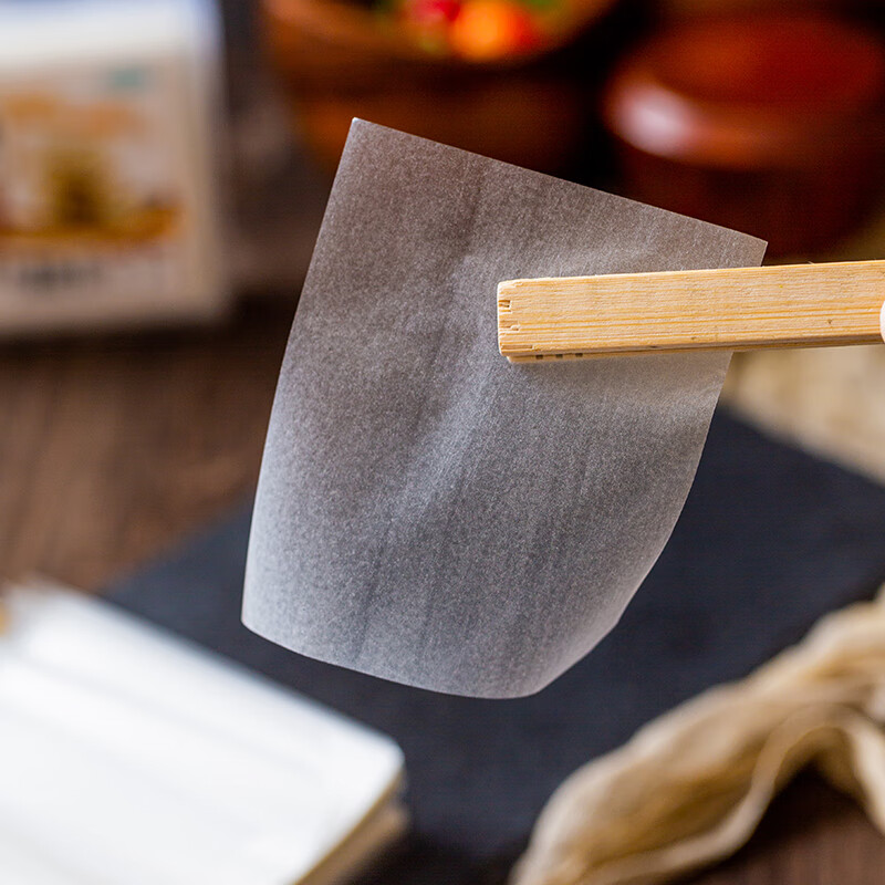 Yunshan half-large sheet of glutinous rice paper 8*12cm, about 500 sheets 120g edible candy paper candied haws and snowflake cake packaging ingredients