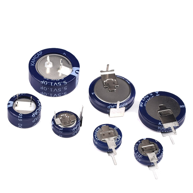 Zejie 5.5V Farad capacitor 0.1 0.22 0.33 F 0.47 1 1.5F C-type vertical horizontal capacitor 5.5V/1F/SP-5R5-Z105VYL13