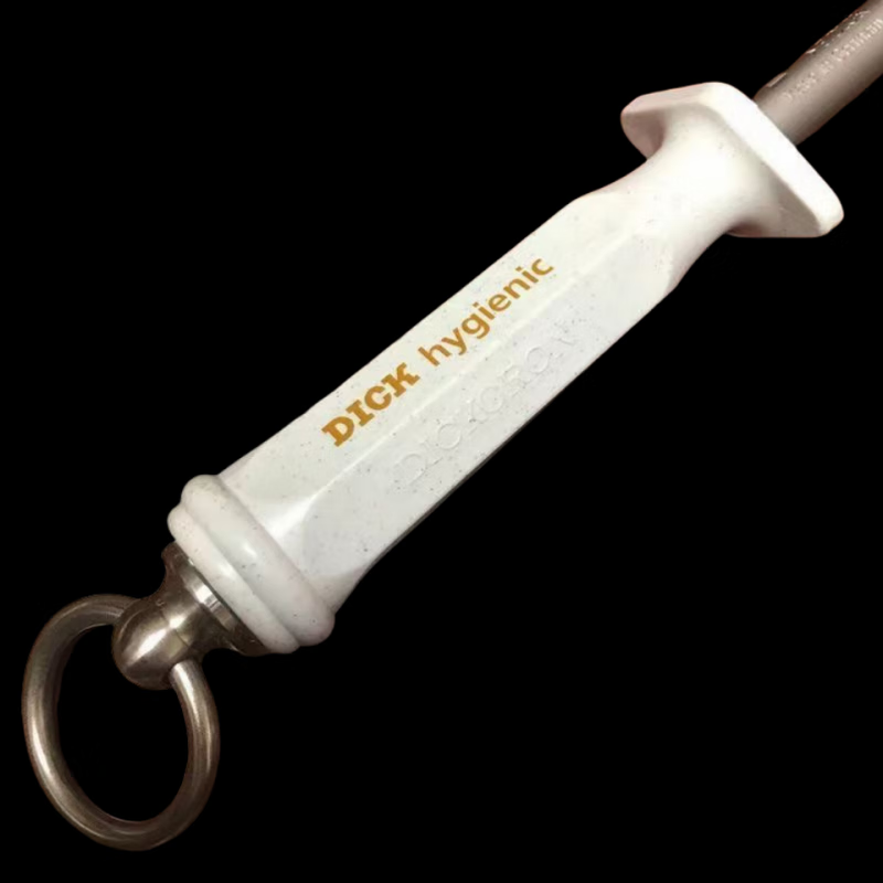 Sanqihudike professional knife sharpening stick imported from Germany, matte surface, ultra-fine grained white pearl sharpening stick 7597, imported from Germany, fine grained round shape