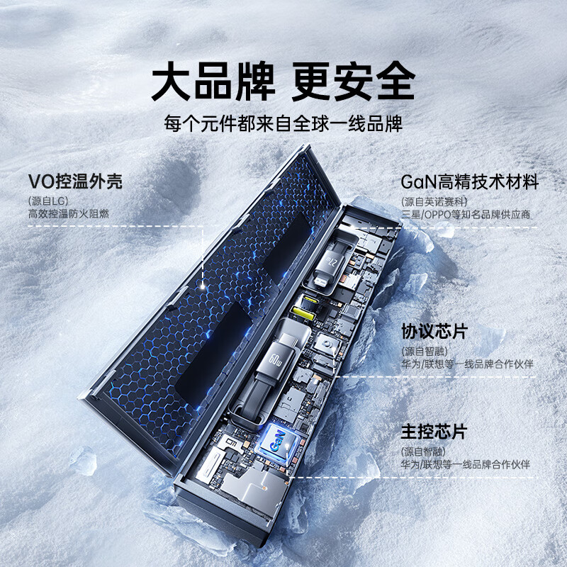 Baseus Tesla docking station car charger Hub gallium nitride super fast charging refresh version model Y/YL special for Apple 16/17 Huawei Xiaomi