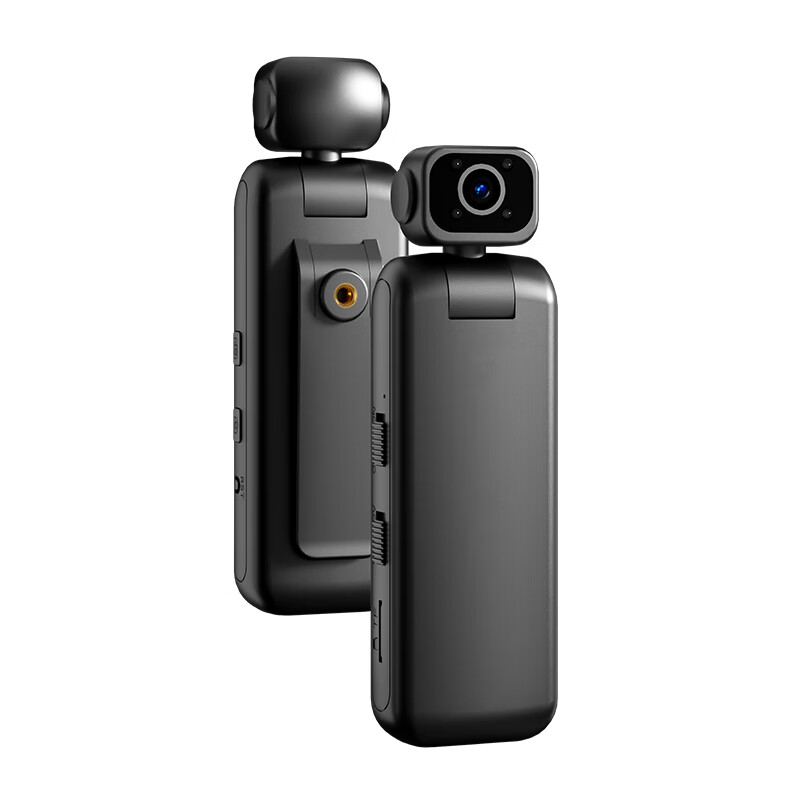 Zhuoqiang HD camera portable chest-worn conference recorder wireless camera WiFi can be connected to mobile phone for remote home care without plug-in and without network small WIFI remote version 355 degrees + real-time monitoring + playback 32G