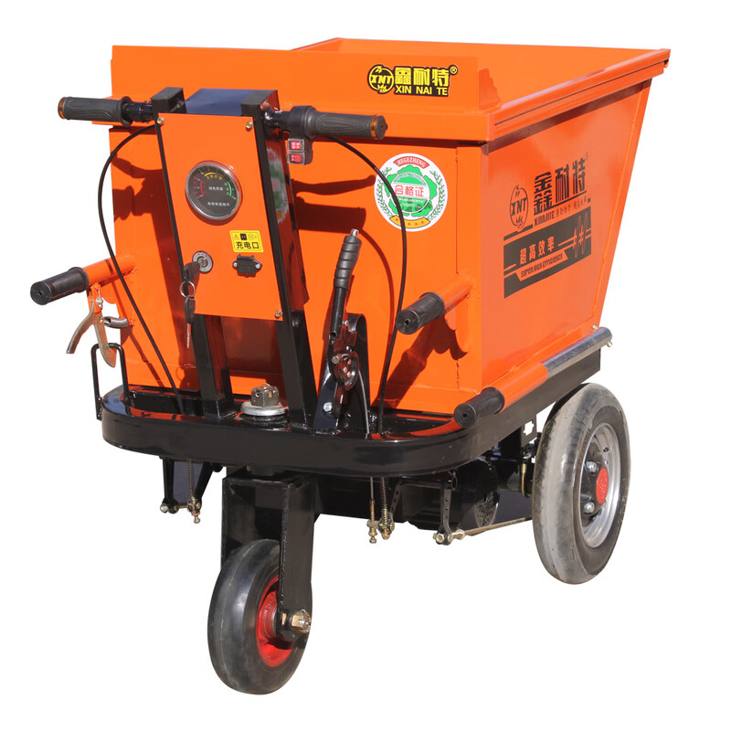Huili Xinnet electric ash bucket truck Xinyupeng construction site trolley elevator truck mortar dump truck small flatbed truck electric ash bucket truck