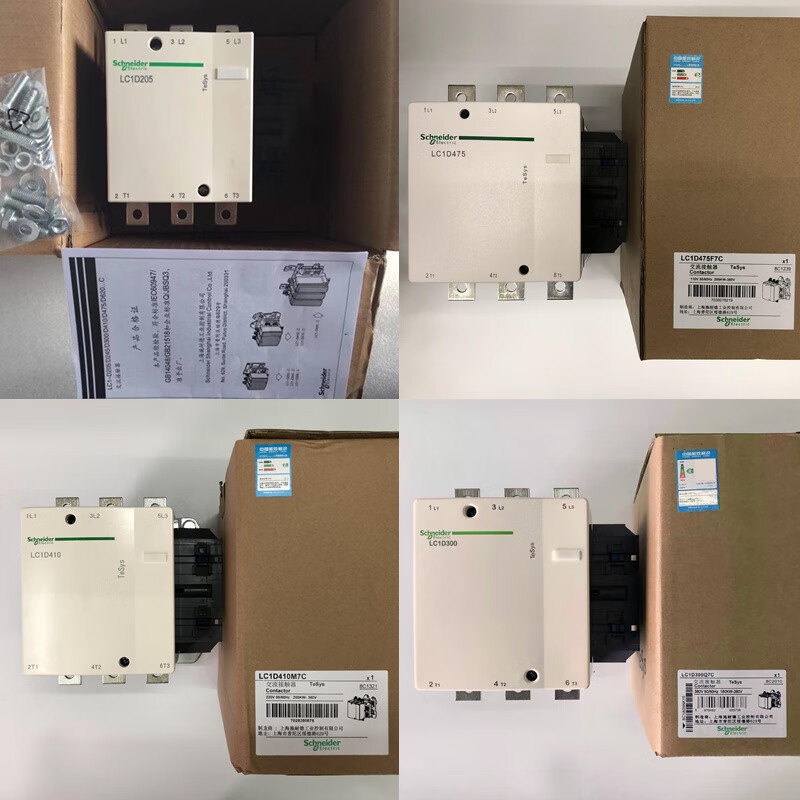 Schneider AC contactor LC1D245 LC1D300 LC1D410 D475 LC1D620 M7C Q LC1D245 E AC48V