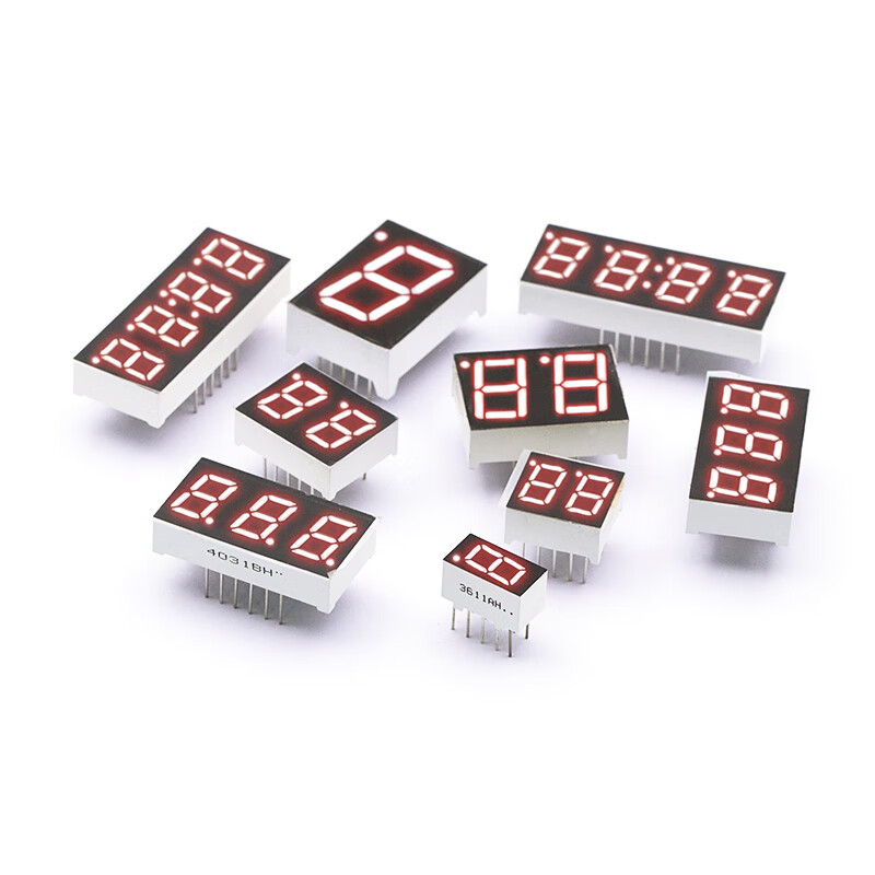 Dafurui digital tube 0.56 0.36 inch 0.4 red digital display 2/3/4 digits common Yin/Total Yang two three four clock 0.36 inch 1 digit common Yang red (2 pcs