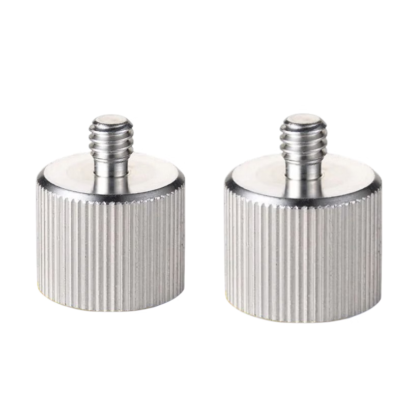 Level tripod bracket adapter large to small conversion head 5/8 to 1/4 screw 12-wire level connector 5/8 to 1/4 conversion head (large to small) two