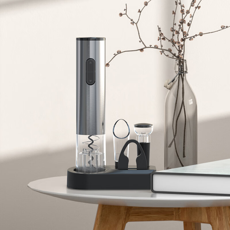 CLITON electric wine bottle opener wine opener household multi-functional screwdriver bottle opener set stainless steel electric wine bottle opener set