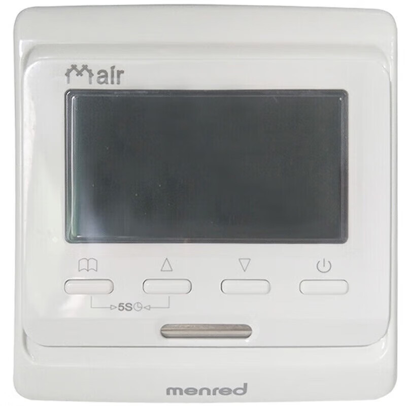 Menred fresh air controller E51.33menred wireless LS7.33+WIFI fresh air fan switch panel cover E51.33