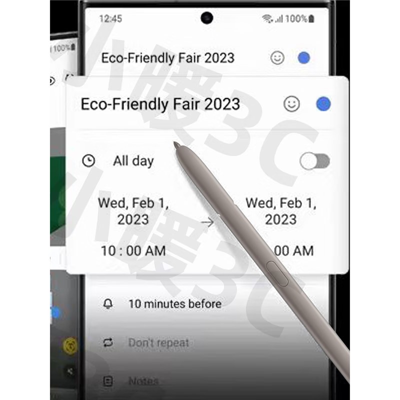 Original Samsung S24Ultra stylus s24U stylus Bluetooth air-to-air operation Spen Titanium Dusk Purple S24Ultra new original single pen