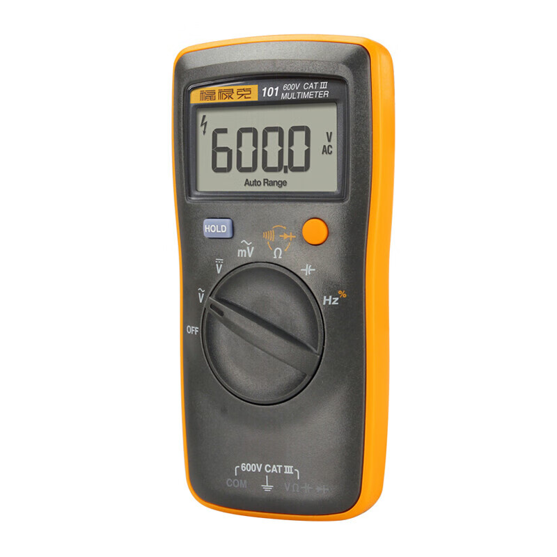 FLUKE multimeter 15B RPO MAX/101/17B MAX high-precision digital electrician special intelligent anti-burn FLUKE-101 CHINA voltmeter resistance capacitance frequency diode