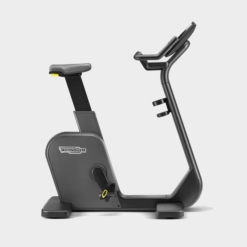 Technogym home LIVE500 vertical magnetically controlled smart exercise bike silent aerobic bicycle imported from Italy gray LIVE 500 (10-inch touch screen)