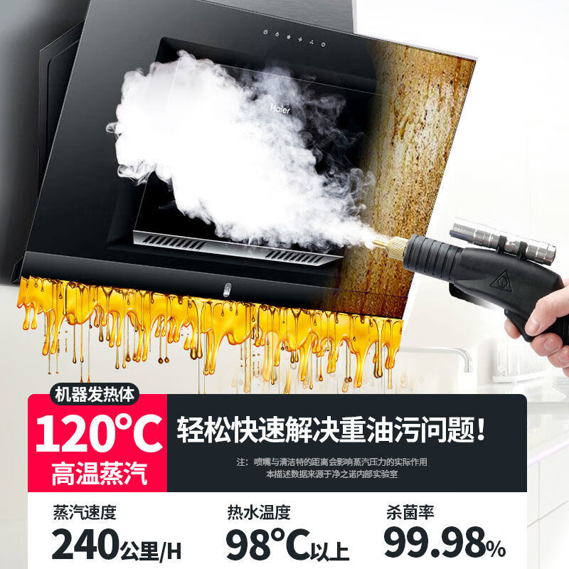 Jingzino Household Steam Cleaner High Temperature and High Pressure Housekeeping Appliances High Temperature Cleaning Air Conditioning Tools Household Multifunctional All-in-One Cleaning Equipment Kitchen Fume and Grease Cleaning Machine Household 11 Models Standard 3200W Function Three-in-One 9KG Water Pressure