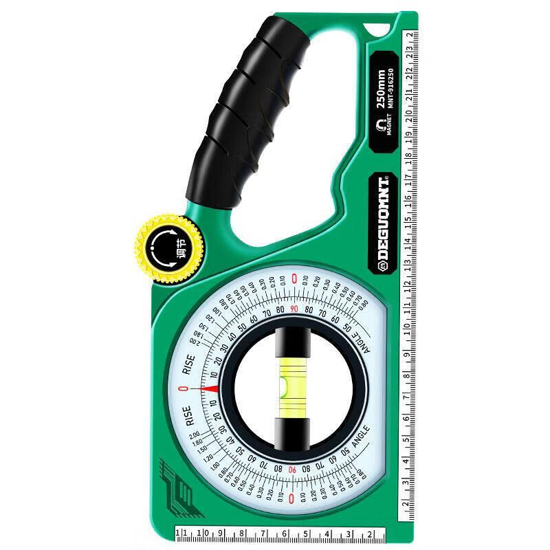 High-precision strong magnetic angle slope measuring instrument slope angle level ruler multi-functional construction strong magnetic type slope ruler with strong magnet + free for mountain climbing