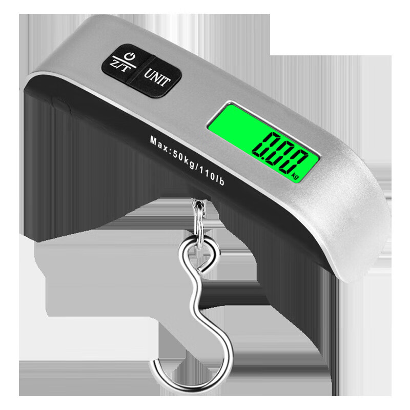 Luggage scale electronic scale portable scale hook scale parcel scale 50KG mini crane scale portable spring crane fishing scale 2 pcs