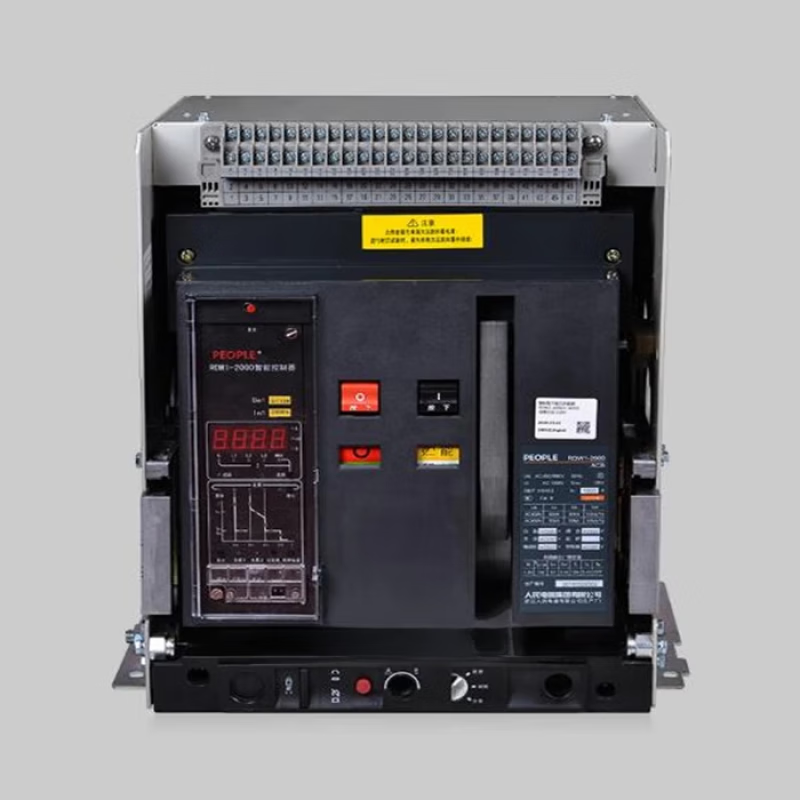 People's Electrical Appliances Intelligent Circuit Breaker RDW1-2000/3P Frame Switch Fixed Drawer Type 2000A RDW1-2000/3P Fixed Type 2000A