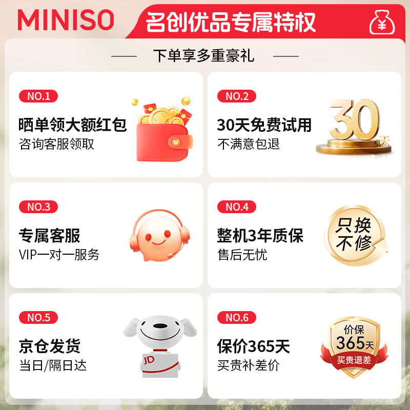 Miniso Cervical Massager Massage Pillow Waist Massager Neck Shoulder Neck Back Multifunctional Car Massage Cushion Can be used for the whole body. Practical birthday gift for girls. Upgraded rechargeable model. Imitation human hand forward and reverse kneading + long-lasting battery life + wireless use. Christmas gift for parents, elders, girlfriends, men, parents, high-end gifts.